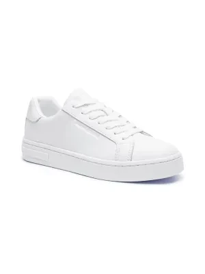 Armani Exchange Skórzane sneakersy