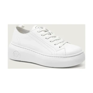 Armani Exchange Skórzane sneakersy