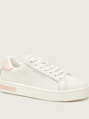 Armani Exchange Skórzane sneakersy