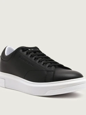 Armani Exchange Skórzane sneakersy ENGLISH