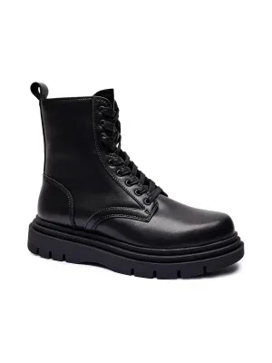 Armani Exchange Skórzane trapery