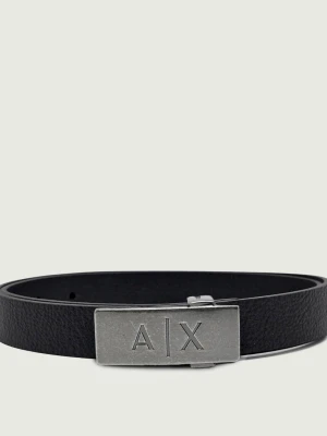 Armani Exchange Skórzany pasek
