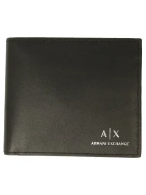 Armani Exchange Skórzany portfel