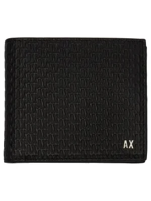 Armani Exchange Skórzany portfel