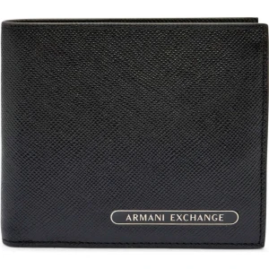 Armani Exchange Skórzany portfel