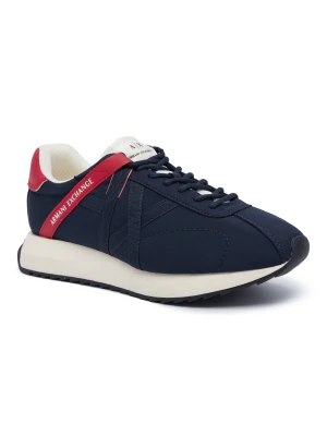 Armani Exchange Sneakersy granatowy