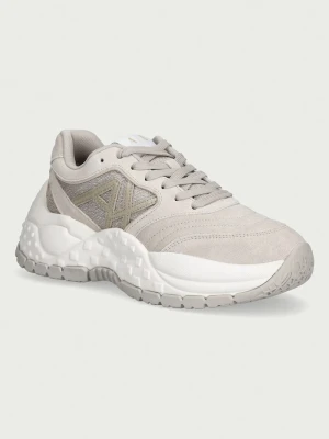 Armani Exchange sneakersy damskie beżowy
