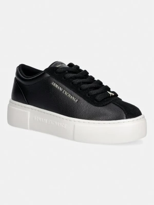 Armani Exchange sneakersy damskie czarny
