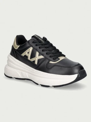 Armani Exchange sneakersy damskie czarny