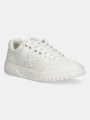 Armani Exchange sneakersy damskie kolor beżowy XW001624 AF17450 U0011