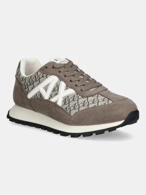 Armani Exchange sneakersy damskie kolor beżowy XW002155 AF19529 U1092