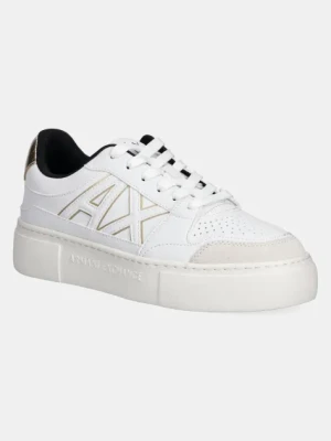 Armani Exchange sneakersy damskie kolor biały XDX147 XV830 T782