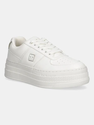 Armani Exchange sneakersy damskie kolor biały XW001631 AF17351 MZ128