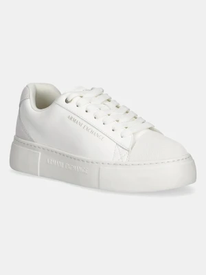 Armani Exchange sneakersy damskie kolor biały XW002154 AF19536 U0011