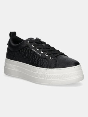 Armani Exchange sneakersy damskie kolor czarny XW001630 AF17351 UC001