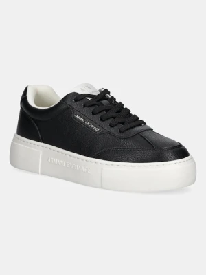 Armani Exchange sneakersy damskie kolor czarny XW001662 AF17351 UC001