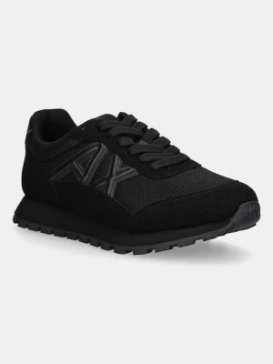 Armani Exchange sneakersy damskie kolor czarny XW002150 AF19388 MC005