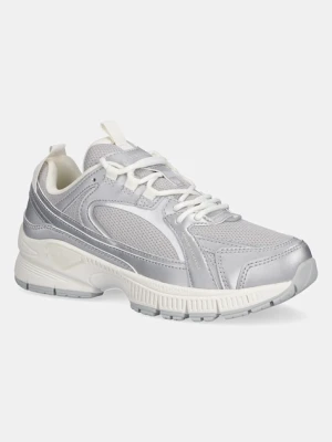 Armani Exchange sneakersy damskie kolor srebrny XW001628 AF17453 MZ127
