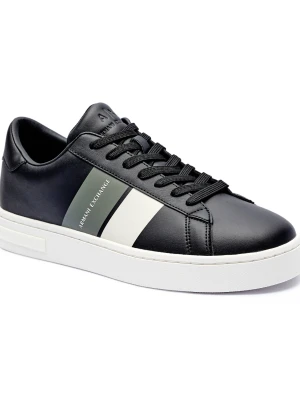 Armani Exchange Sneakersy ENGLISH czarny