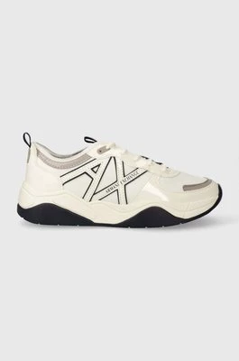 Armani Exchange sneakersy kolor beżowy XDX039 XV311 S777