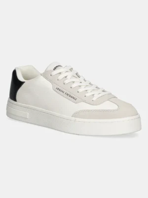 Armani Exchange sneakersy męskie kolor biały XUX250 XV948 N480