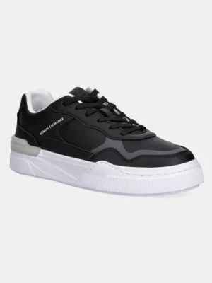 Armani Exchange sneakersy męskie kolor czarny XUX219 XV857 K001