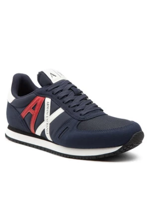 Armani Exchange Sneakersy XUX017 XCC68 S129 Granatowy