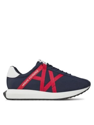 Armani Exchange Sneakersy XUX150 XV608 M651 Granatowy