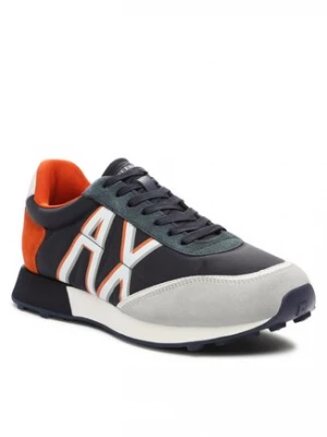 Armani Exchange Sneakersy XUX157 XV588 T077 Granatowy