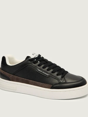 Zdjęcie produktu Armani Exchange Sneakersy | z dodatkiem skóry czarny