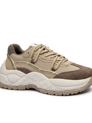 Armani Exchange Sneakersy | z dodatkiem skóry