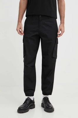 Armani Exchange spodnie bawełniane kolor czarny 3DZP55 ZN3MZ