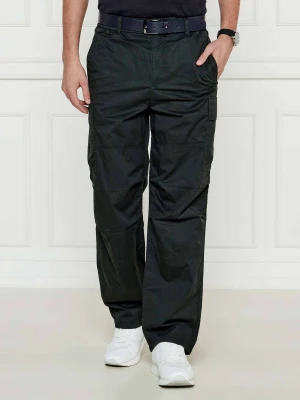 Armani Exchange Spodnie cargo | Oversize fit