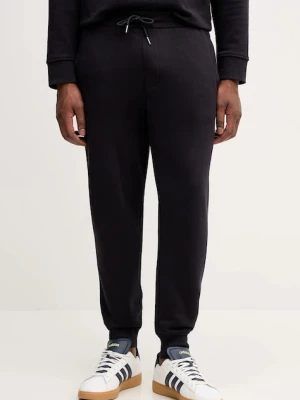 Armani Exchange spodnie dresowe bawełniane męskie kolor granatowy gładkie XM001041 AF10830