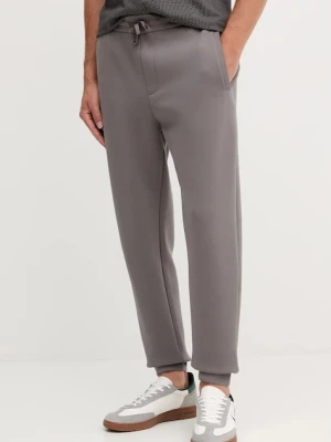 Armani Exchange spodnie dresowe męskie kolor szary gładkie XM001894 AF10818