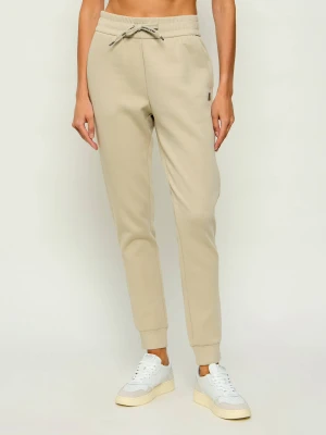 Armani Exchange Spodnie dresowe | Regular Fit beżowy