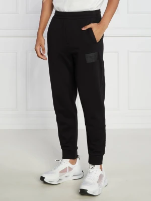 Armani Exchange Spodnie dresowe | Regular Fit czarny