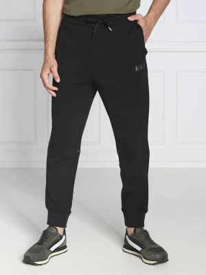 Armani Exchange Spodnie dresowe | Regular Fit czarny