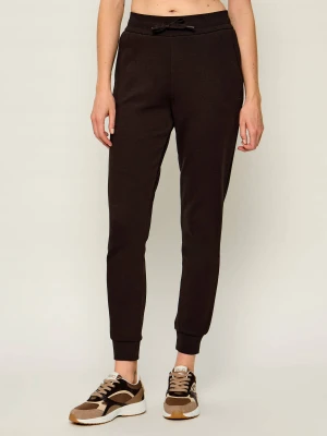 Armani Exchange Spodnie dresowe | Regular Fit brązowy