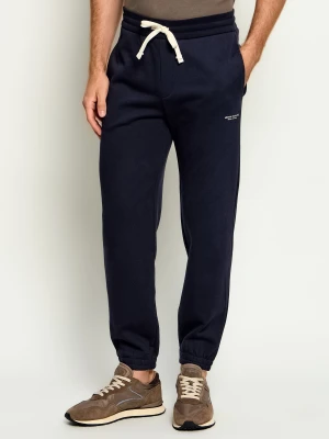 Armani Exchange Spodnie dresowe | Regular Fit granatowy