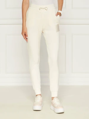 Armani Exchange Spodnie dresowe | Slim Fit ecru