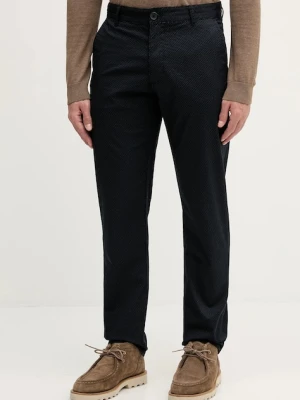 Armani Exchange spodnie męskie kolor granatowy proste XM000626 AF13183
