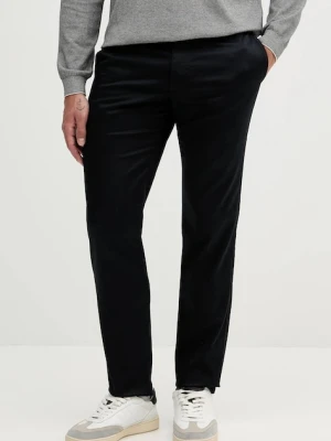 Armani Exchange spodnie męskie kolor granatowy proste XM001162 AF13236