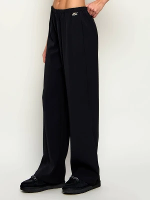 Armani Exchange Spodnie | Regular Fit czarny