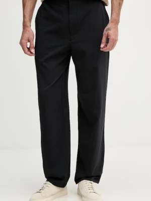 Armani Exchange spodnie straight męskie z lyocellem