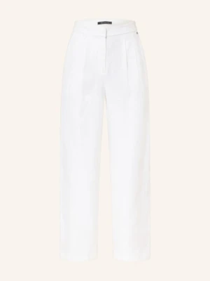 Armani Exchange Spodnie Z Lnu Typu Marlene weiss