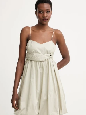 Armani Exchange sukienka bombka bawełniana