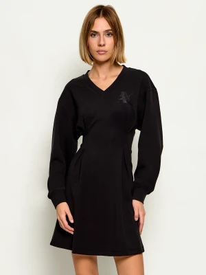 Armani Exchange Sukienka czarny