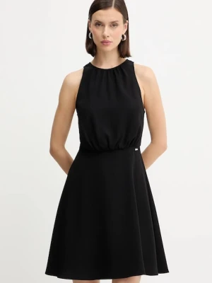 Armani Exchange sukienka kolor czarny mini rozkloszowana XW001248 AF16151