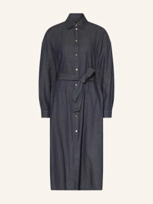 Armani Exchange Sukienka Koszulowa blau